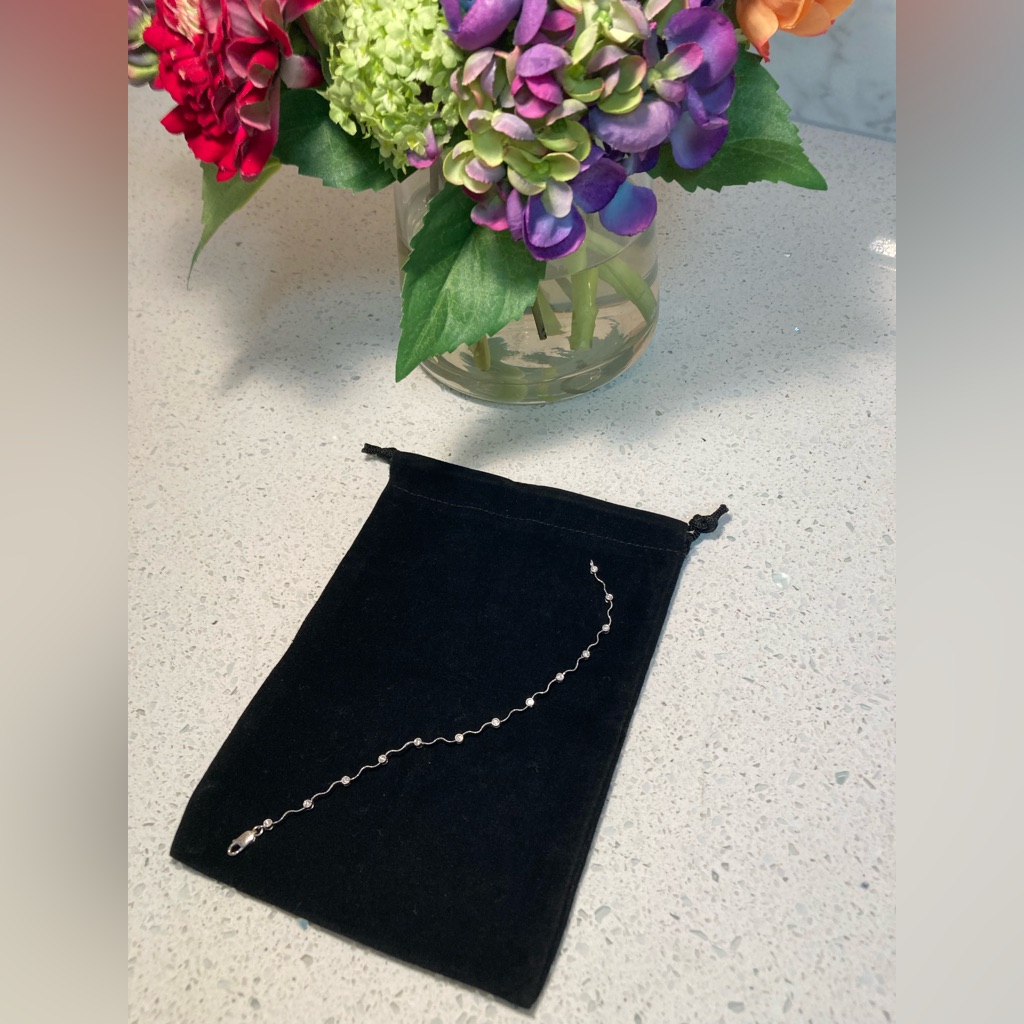 14kt White Gold Diamond Bracelet